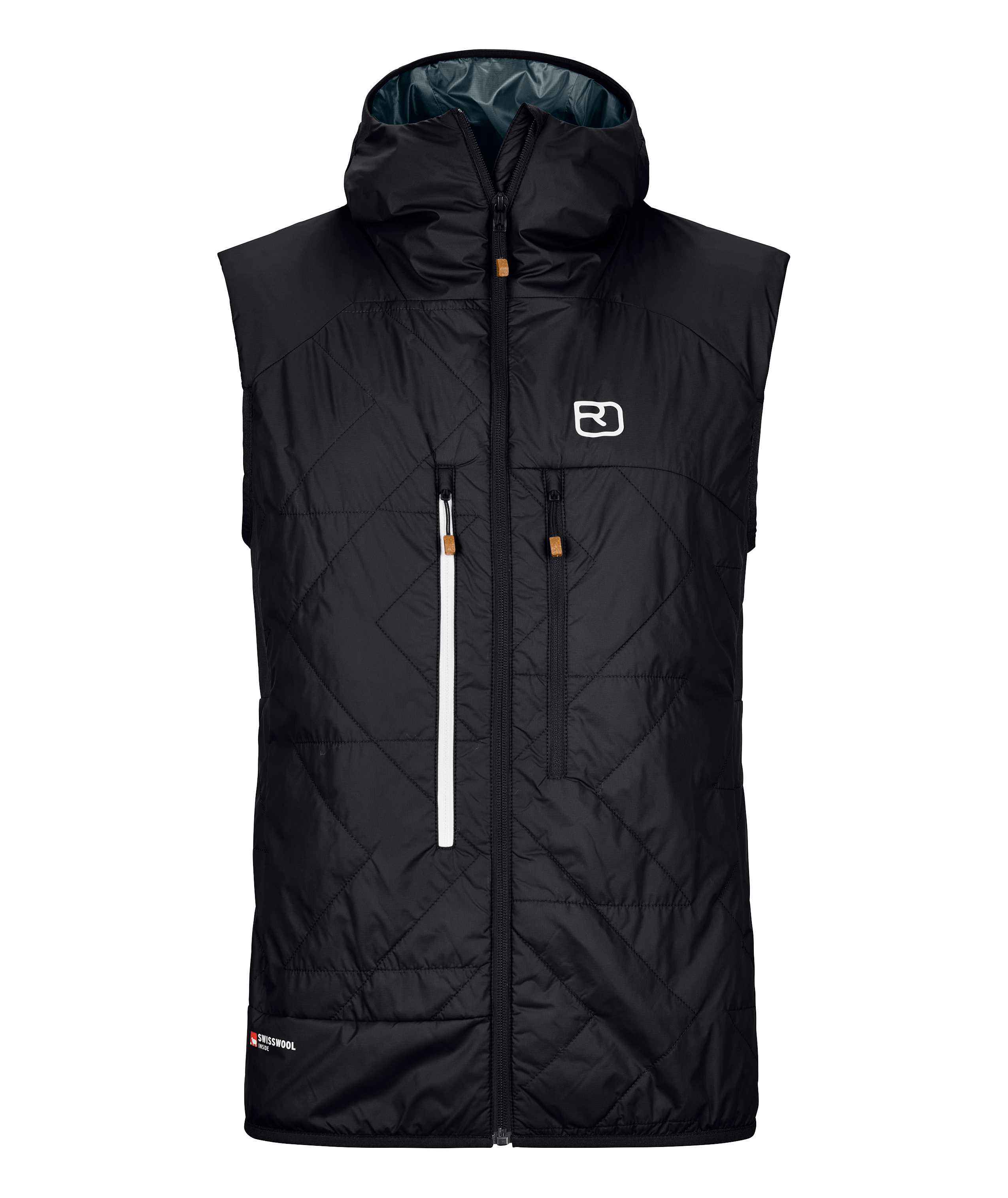 SWISSWOOL PIZ BOÈ VEST M Clothing, Coat, Jacket, Vest, Clothing, Coat, Vest, Jacket, Lifejacket