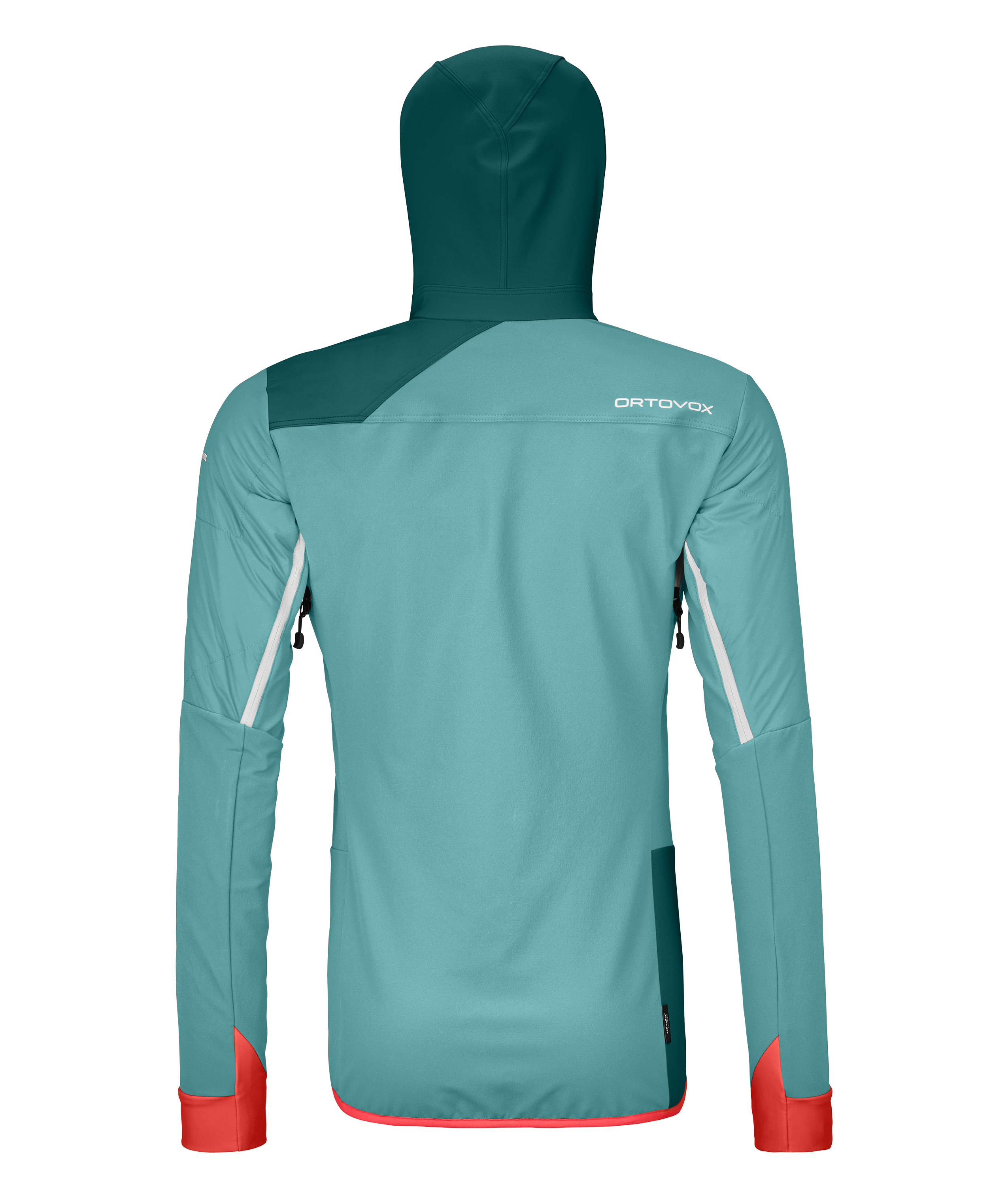 Coat, Long Sleeve, Sleeve, Jacket, Hood, Coat, Long Sleeve, Sleeve, Jacket, Hood, hoodie, jacket, long-sleeve, teal, contrast-panel