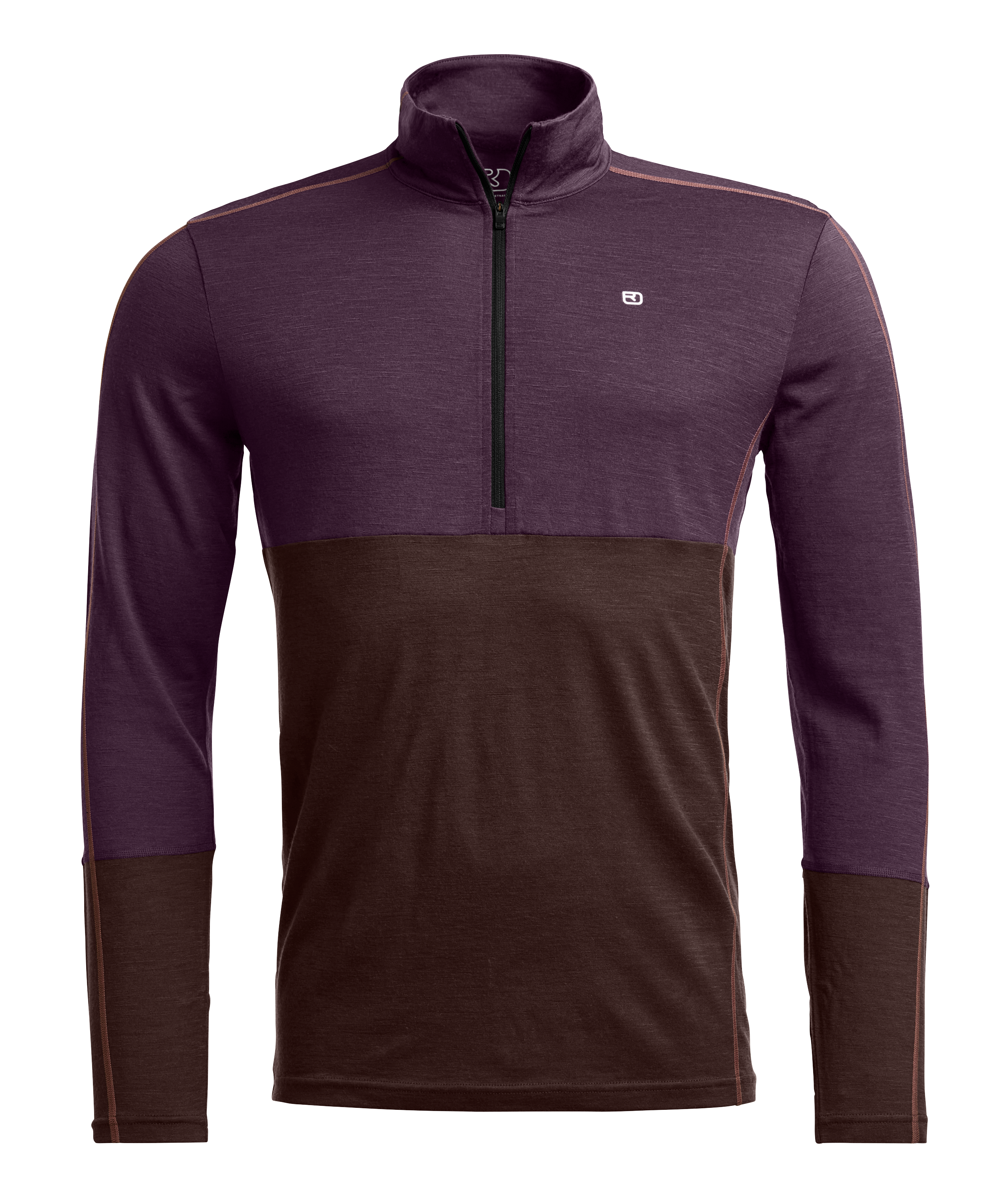 185 ROCK'N'WOOL ZIP NECK M 185 ROCK'N'WOOL ZIP NECK M