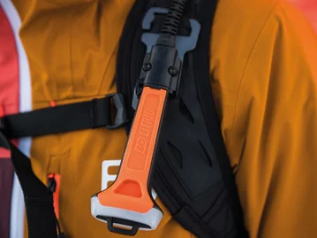 <div align="center">Einfach bedienbare Beinschlaufe</div>