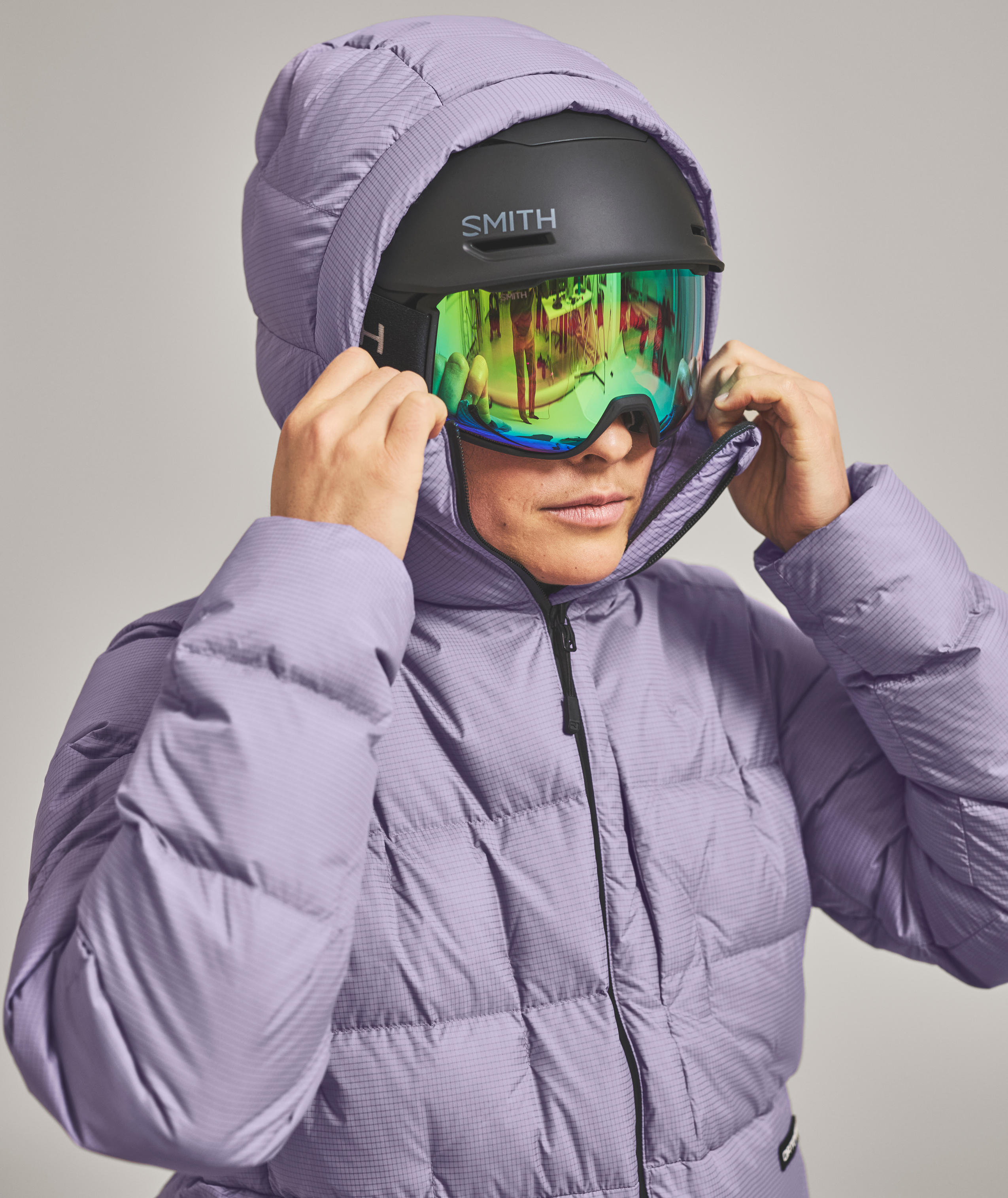 Coat, Jacket, Hood, Goggles, Person, Coat, Jacket, Hood, Goggles, Person