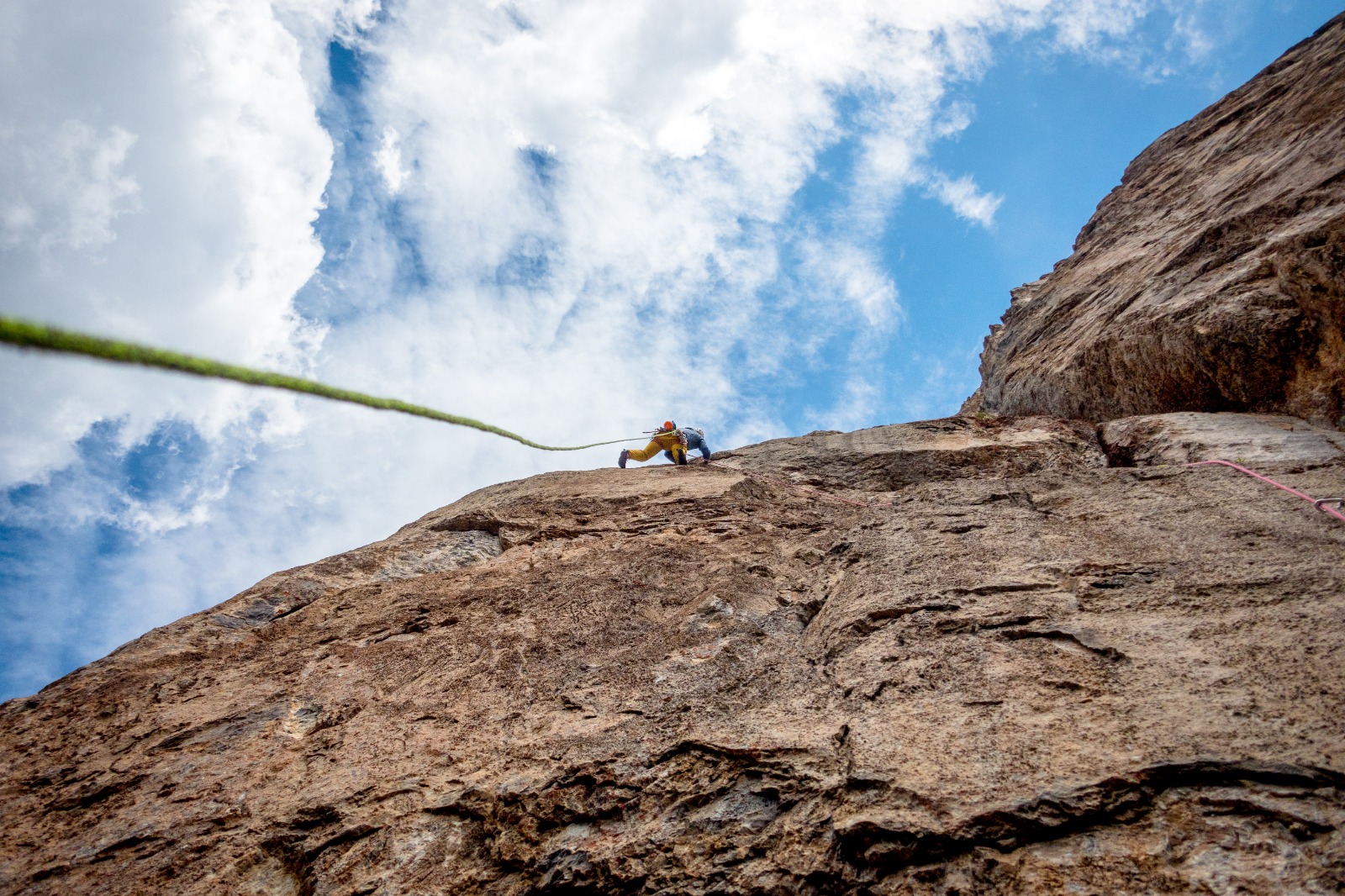Outdoors, Person, Glove, Climbing, Rock Climbing