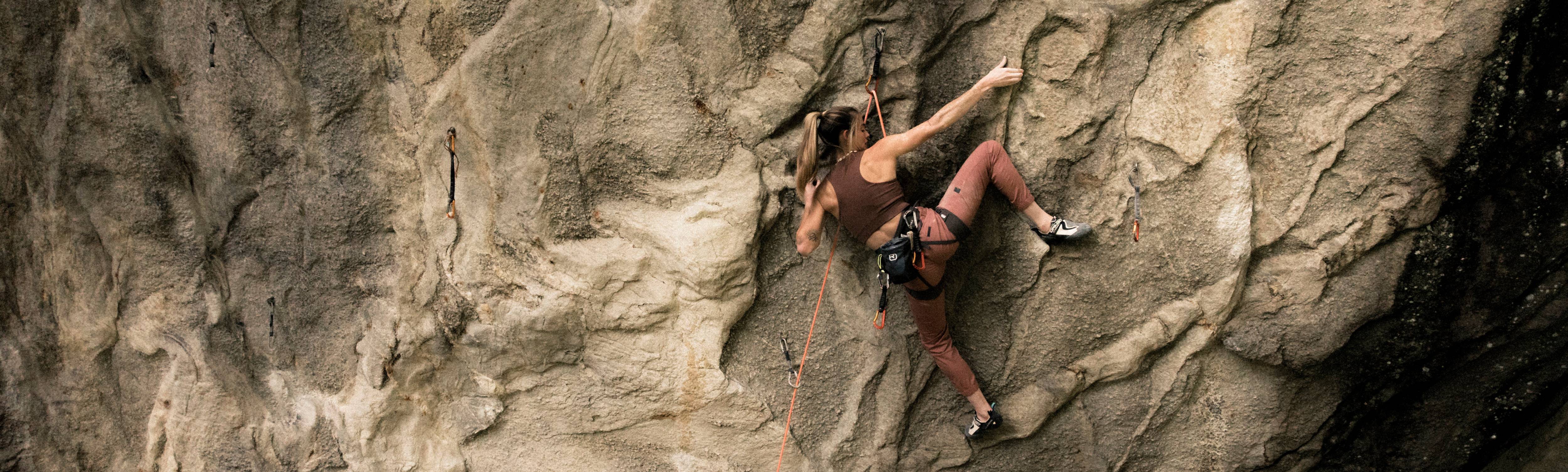 Outdoors, Climbing, Person, Rock Climbing, Woman