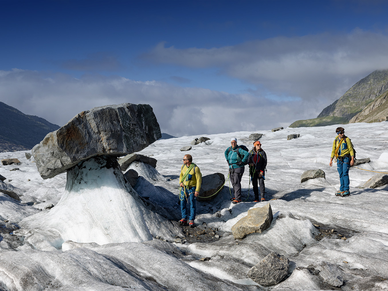 Hiking, Nature, Outdoors, Glacier, Ice