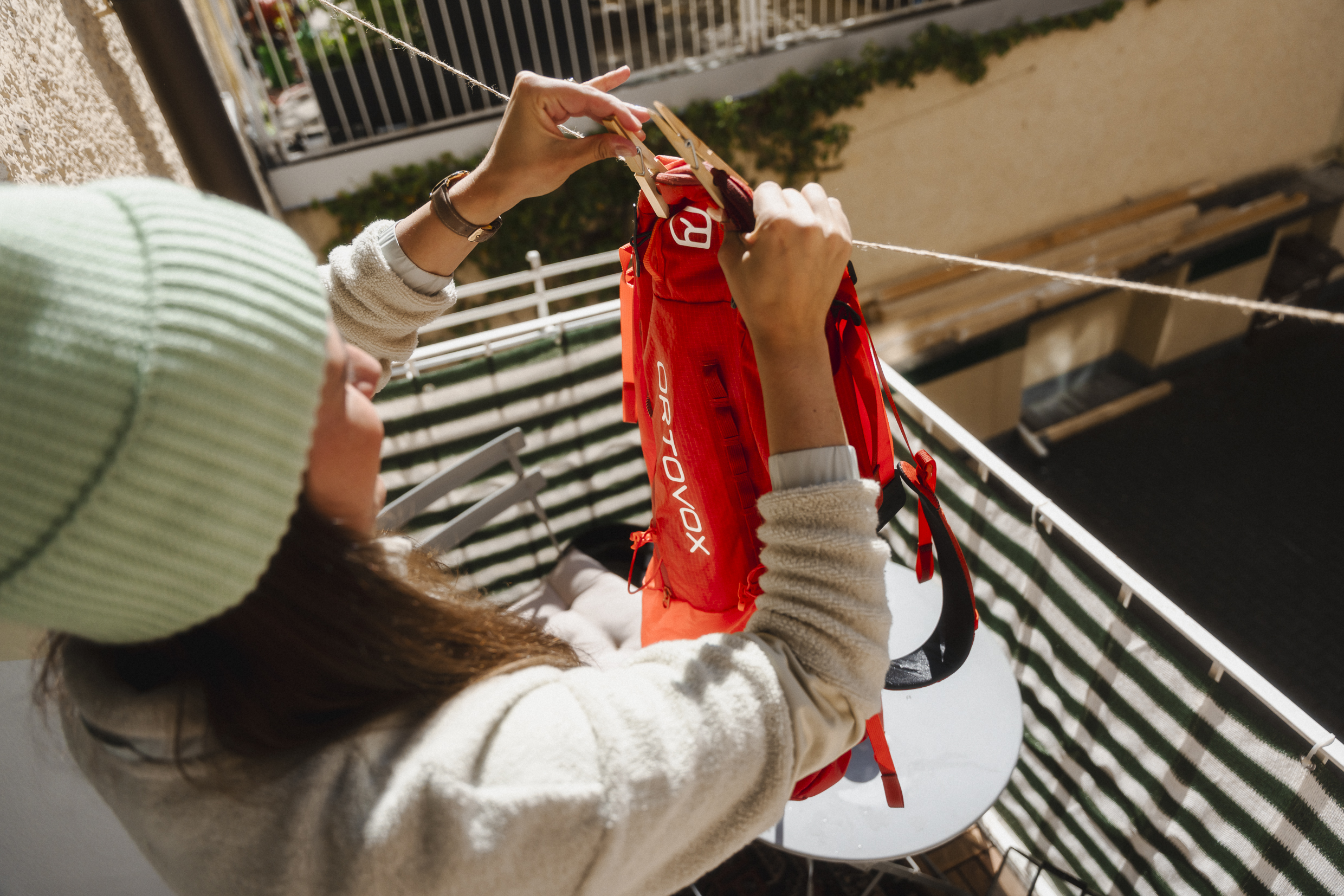 Cap, Hat, Glove, Person, Woman