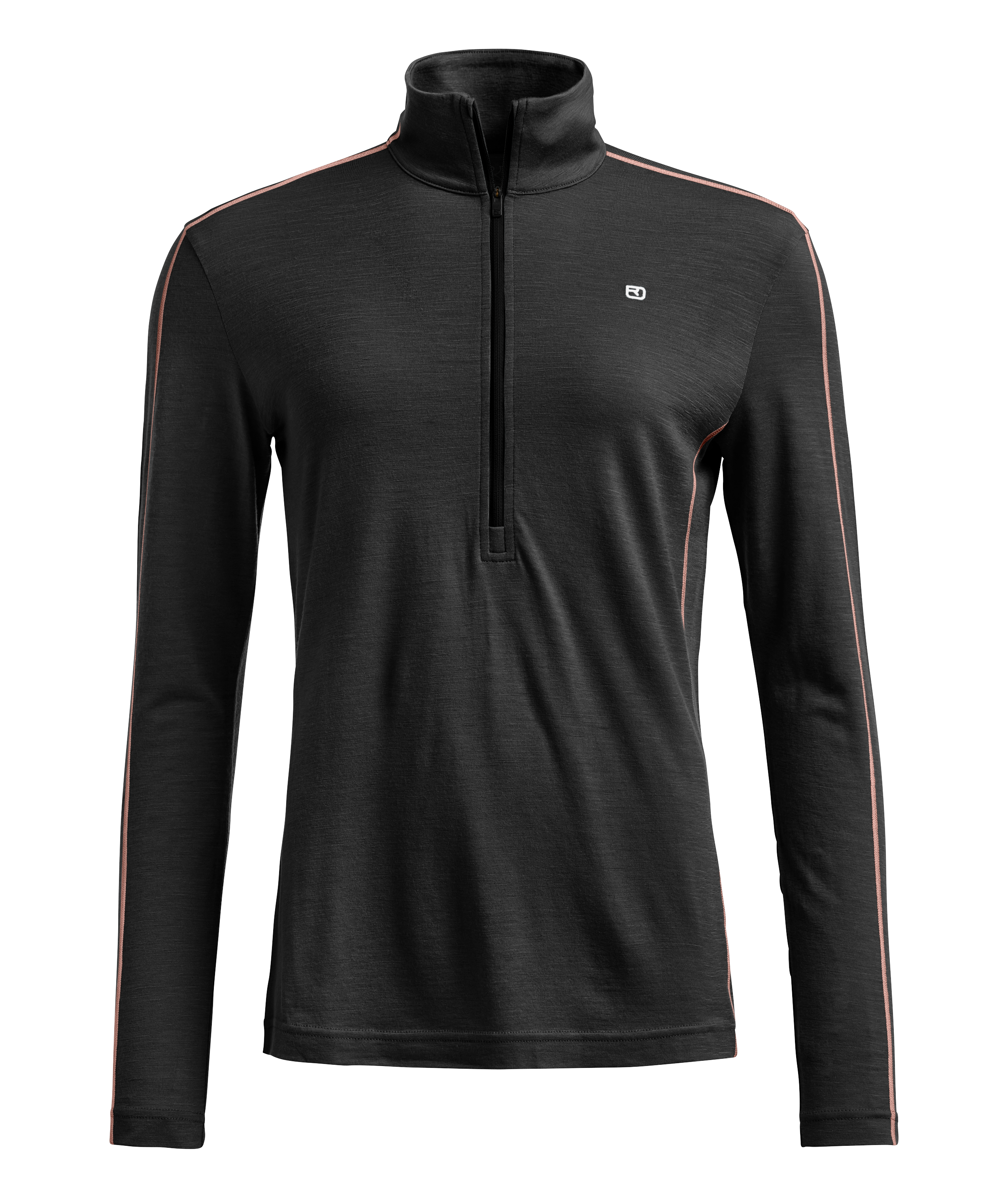 185 ROCK'N'WOOL ZIP NECK W Clothing, Long Sleeve, Sleeve, Fleece, Hoodie, Clothing, Long Sleeve, Sleeve, Fleece, Jacket