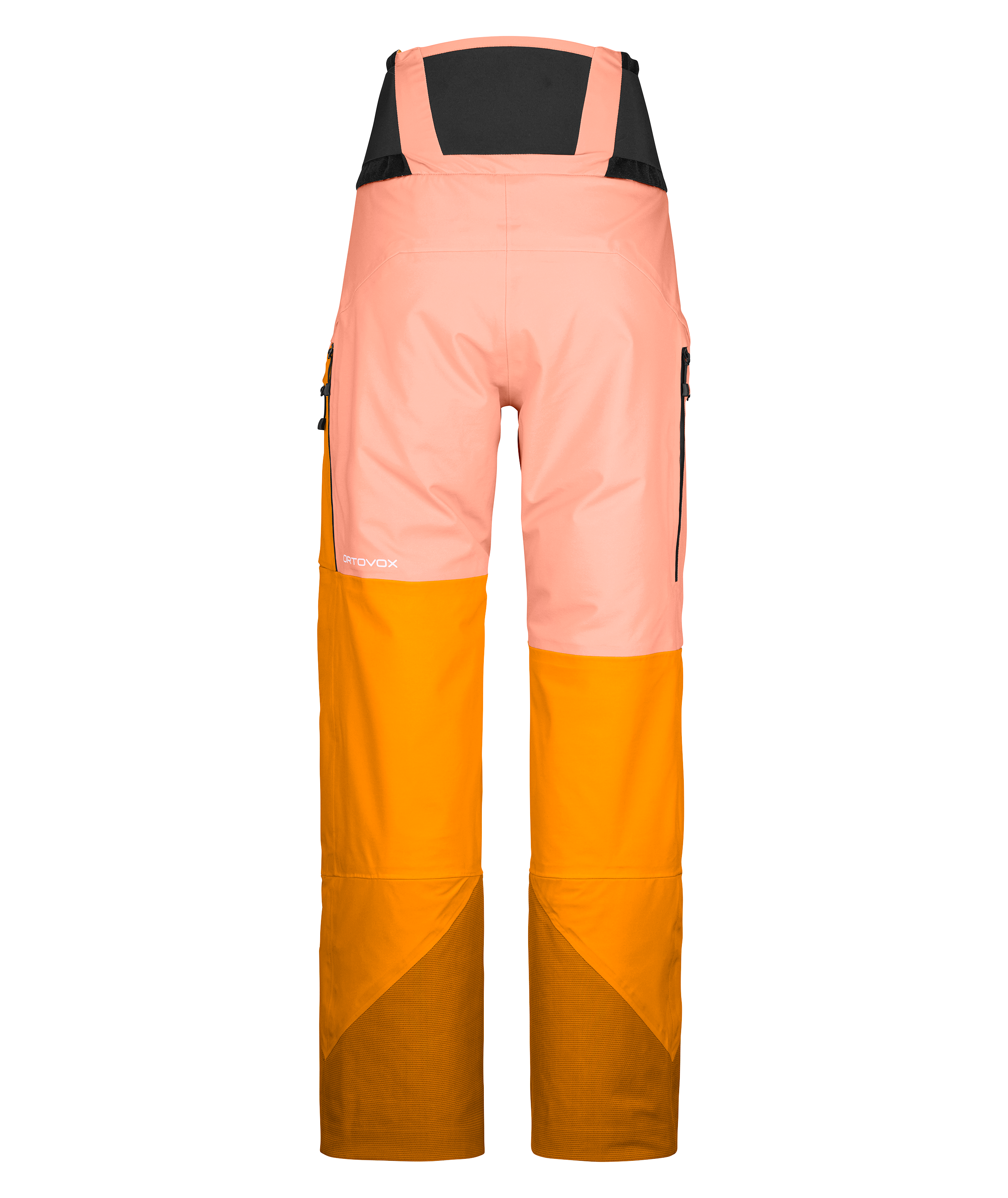 Clothing, Pants, Jeans, snow pants, ski bib, waterproof, orange, patches