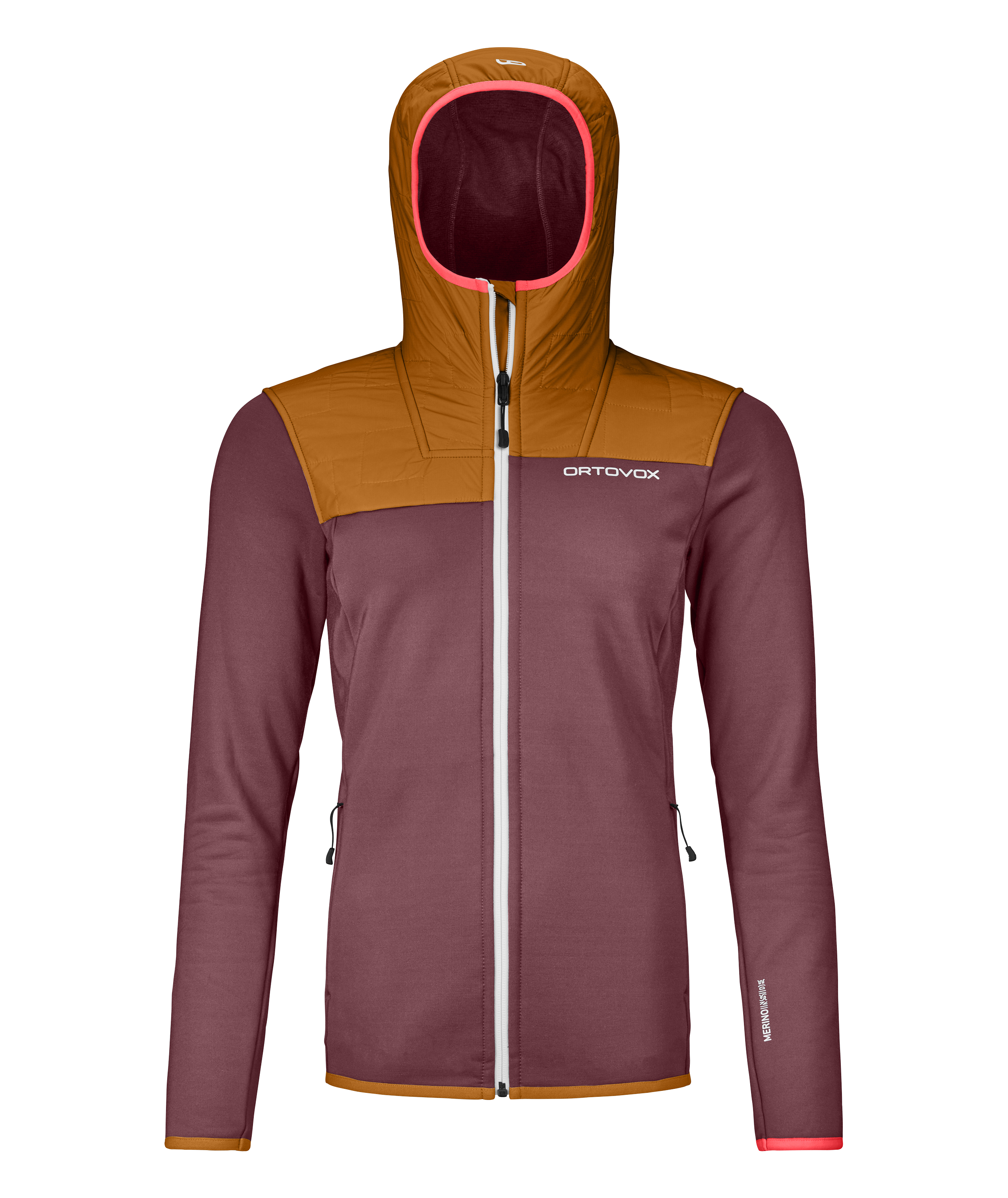FLEECE PLUS HOODY W Coat, Jacket, Hood, Hoodie, Sweater