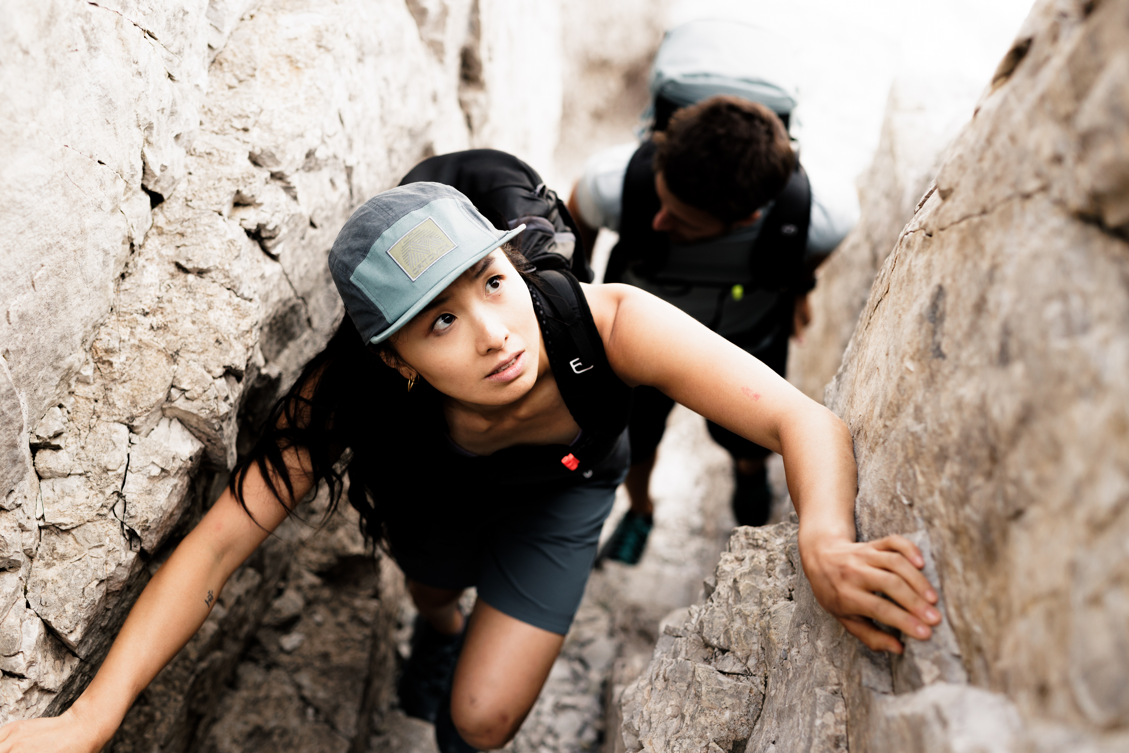 DA_5248_ALPIN_SS25_Brenta_MaxDraeger_MedRes Outdoors, Person, Climbing, Sport, Rock Climbing