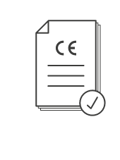 Eu-Konformitaet-klein document, certificate, certificate paper, proof, approval