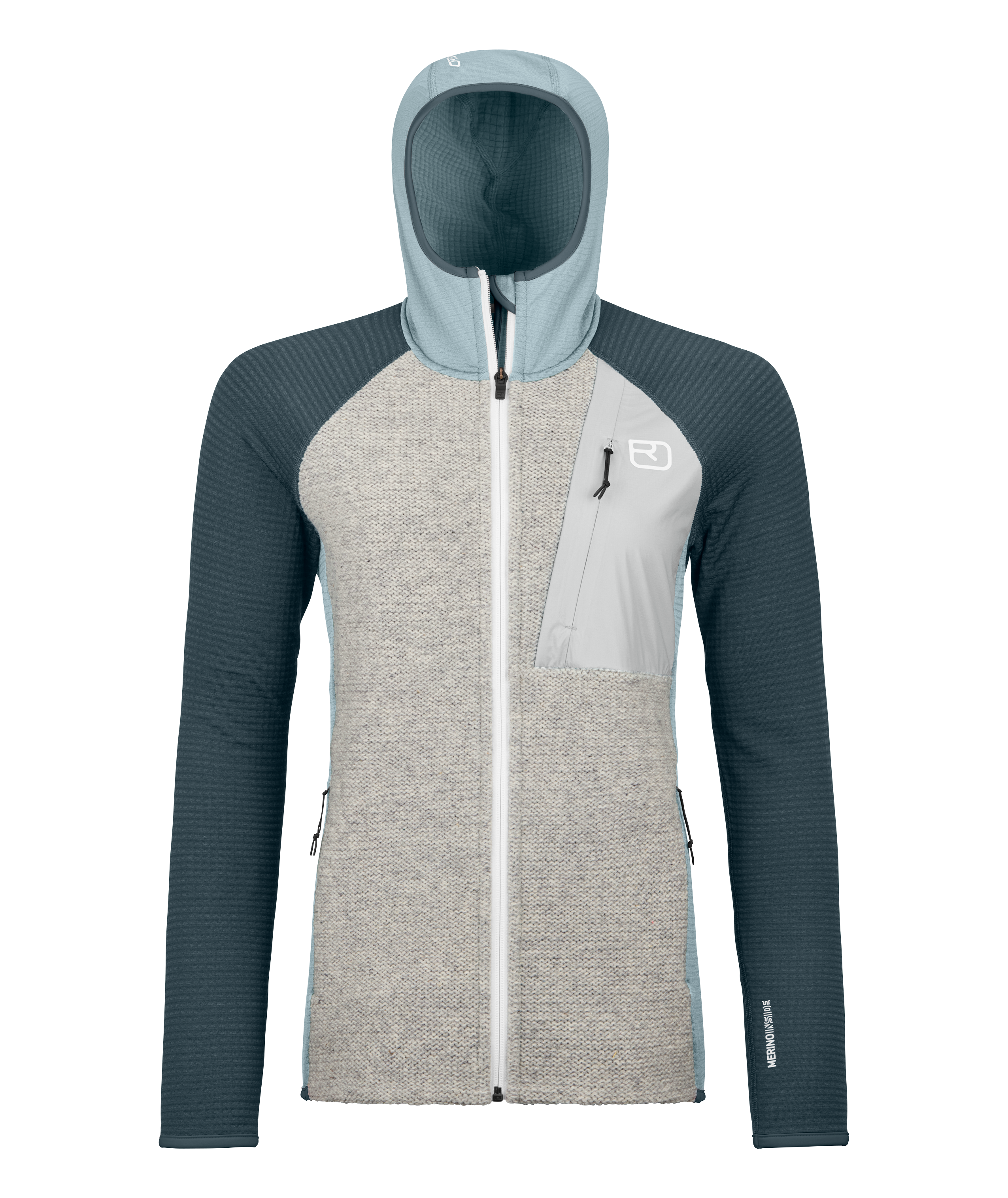 FLEECE GP CLASSIC KNIT HOODY W