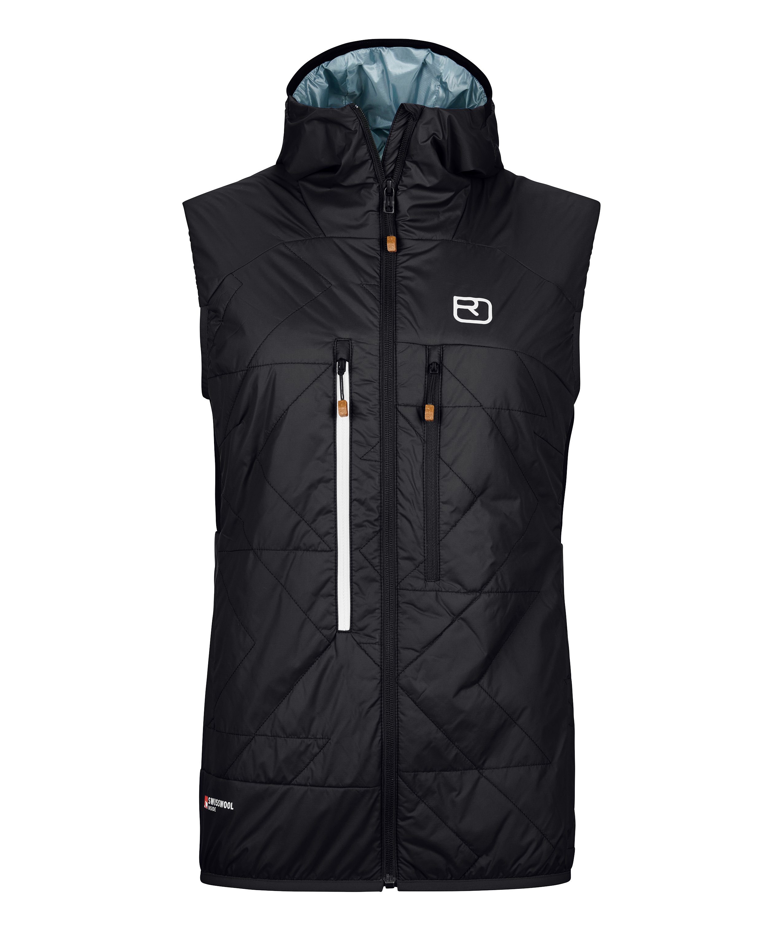 SWISSWOOL PIZ BOÈ VEST W Clothing, Vest, Coat, Lifejacket, Jacket, Clothing, Vest, Coat, Lifejacket, Jacket