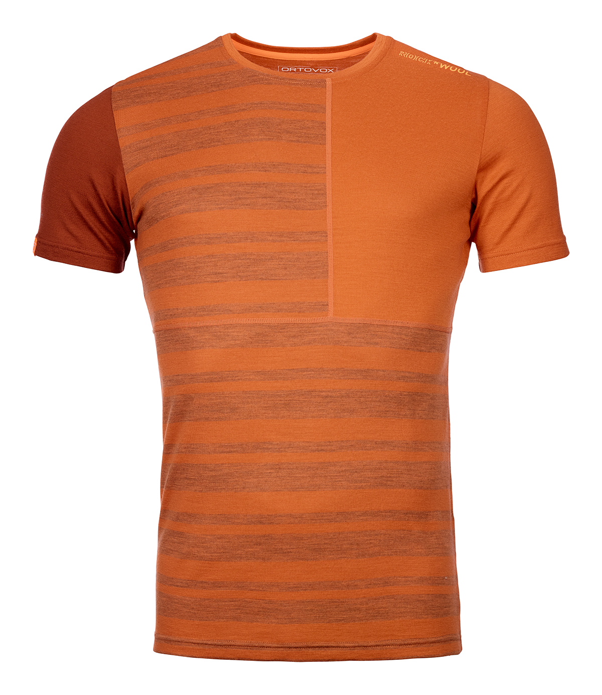 Clothing, T-Shirt, Shirt, Clothing, T-Shirt, Shirt, tshir t, orange, striped, short-sleeve, crew-neck