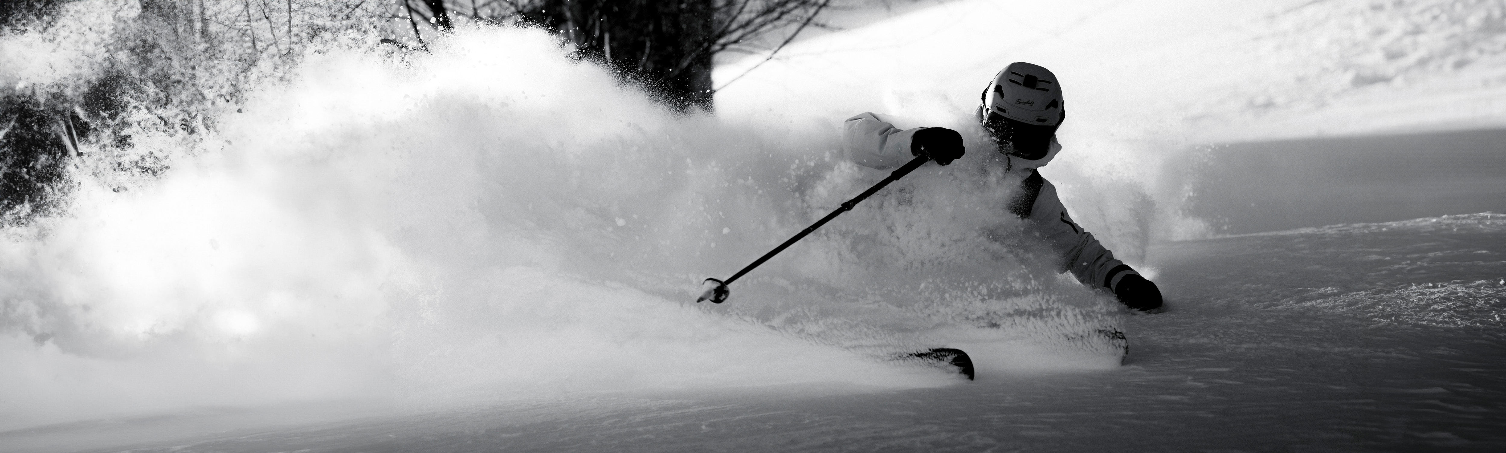 skiing, snow, skier, goggles, pole