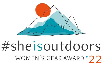 SHEISOUTDOORS Gold Winner Apparel 2022 SHEISOUTDOORS Gold Winner Apparel 2022