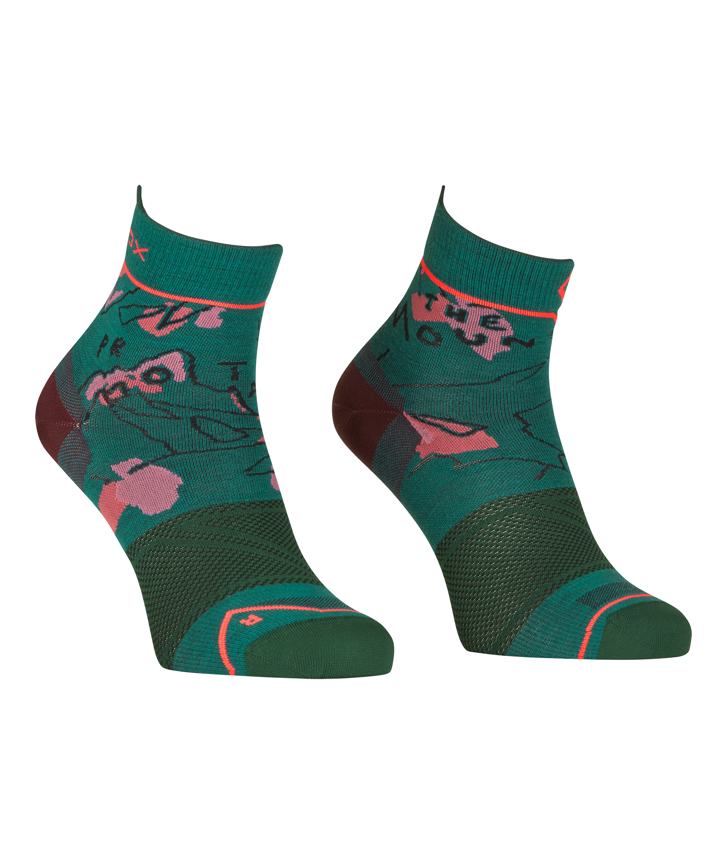 ALPINE LIGHT QUARTER SOCKS W