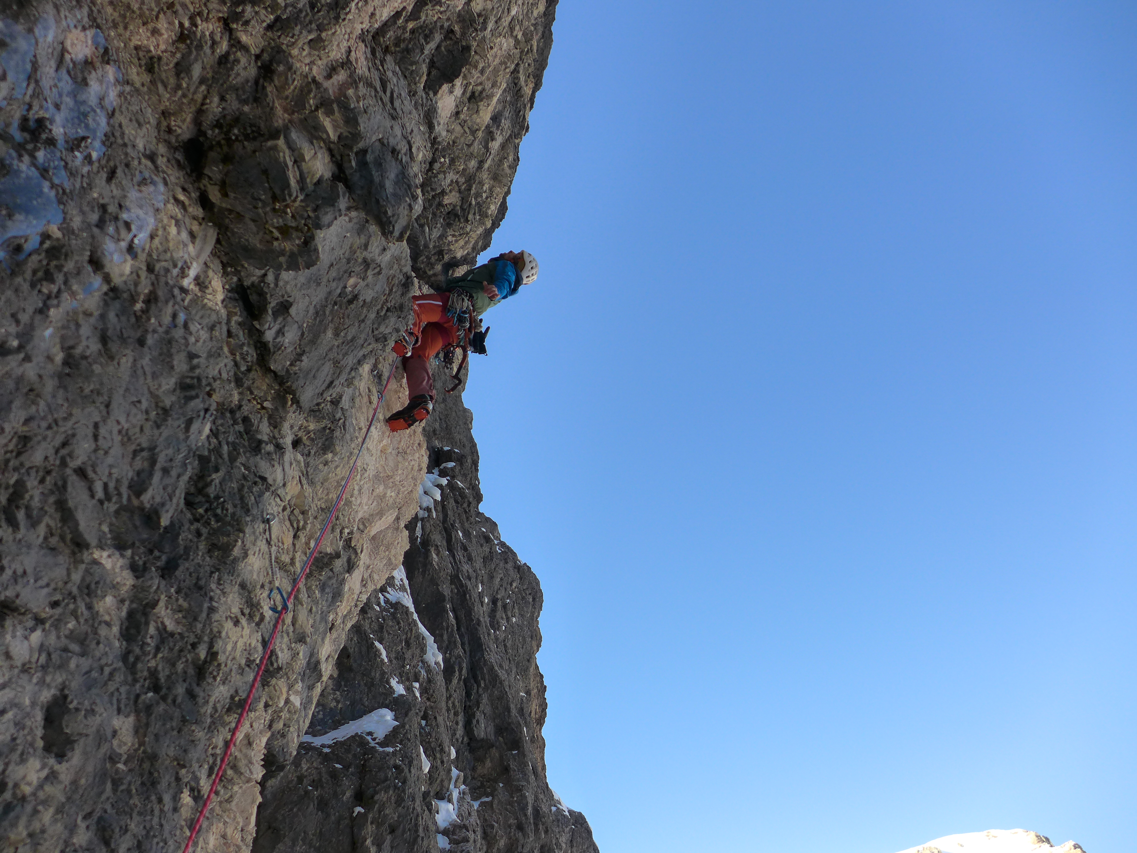 Outdoors, Climbing, Person, Sport, Rock Climbing