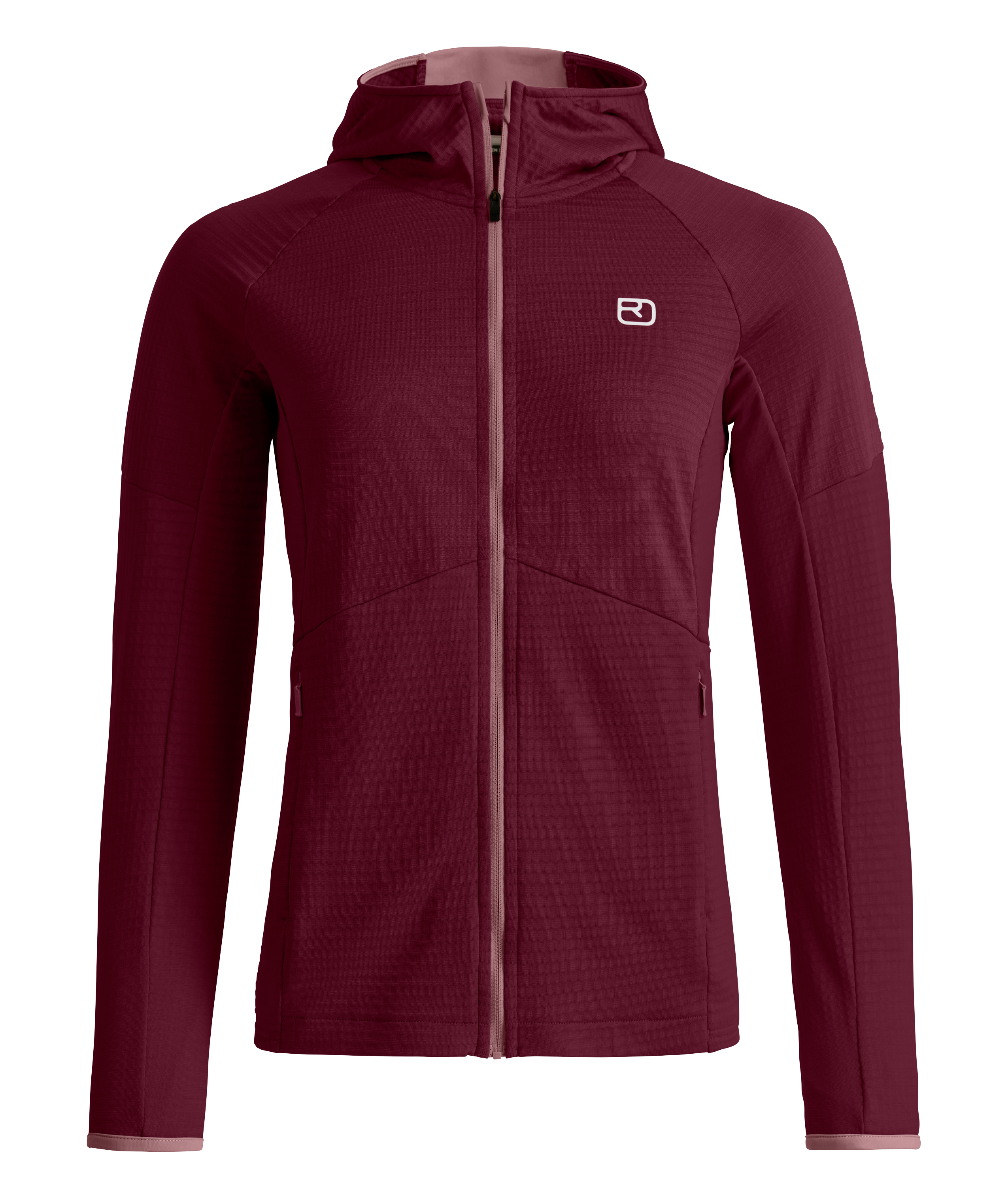 FLEECE LIGHT GRID HOODY W