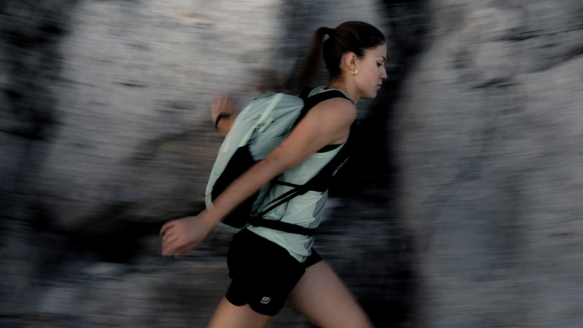 backpack, runner, trail, athlete, sport